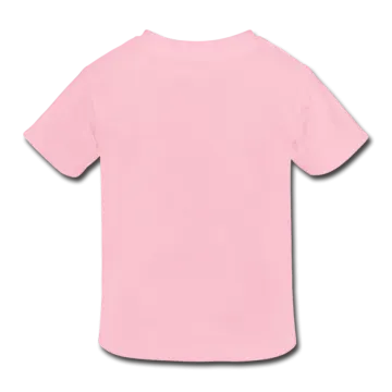 the back of a pink t - shirt
