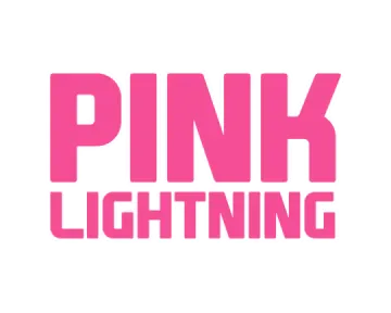 pink lightning logo