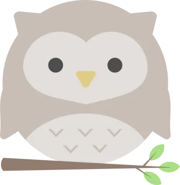 an owl sitting on top of a tree branch