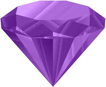 a purple diamond