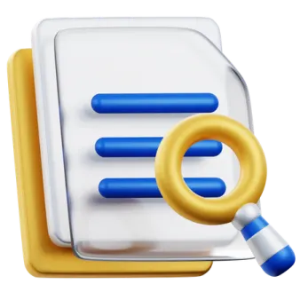 an image of a folder with a magni on it