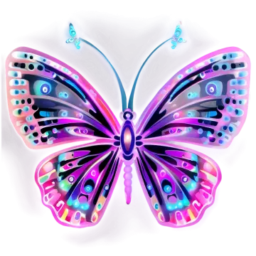 a colorful butterfly on a white background