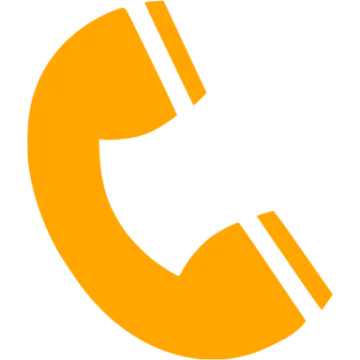 an orange phone icon