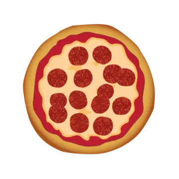 a pizza with many toppings on it