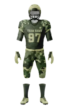custom camo football uniform