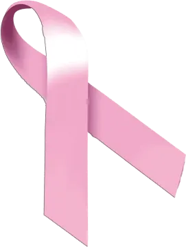 a pink ribbon