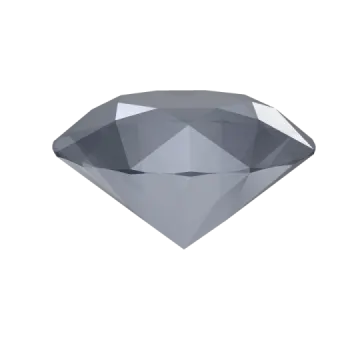 a diamond on a white background