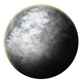 an artist's rendering of the planet kepler