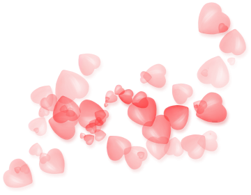 a bunch of grey hearts on a white background