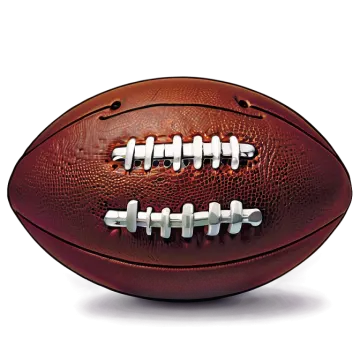 an american football on a white background