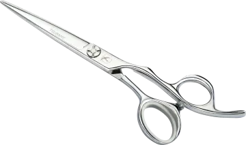 a pair of scissors on a white background