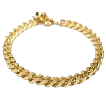 14k yellow gold miami cuban bracelet