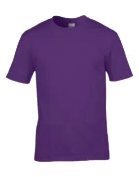 a purple t - shirt on a white background