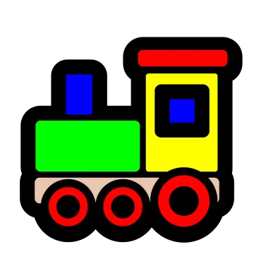 a train clipart