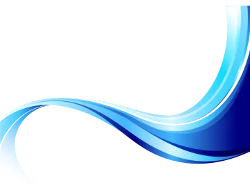 a blue wave on a white background