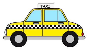 an image of a taxi car