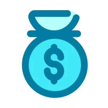 a money bag icon