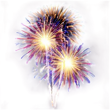multi colored fireworks