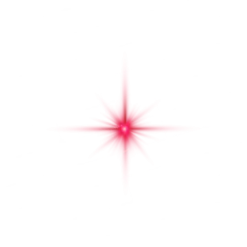 a red star on a white background