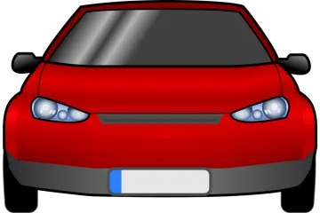 a red car clipart