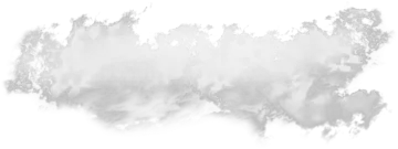 a white cloud in the shape of a heart