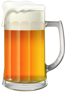 a glass of beer