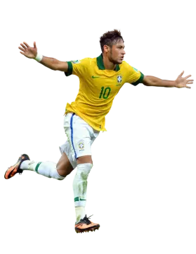 a soccer player is jumping in the air