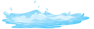 a pile of ice on white background