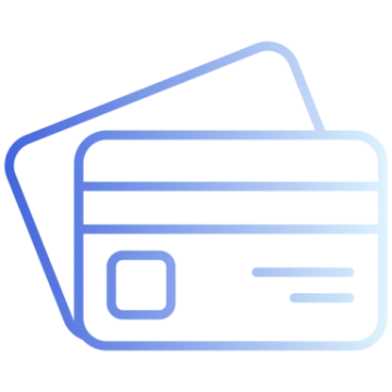 a credit card icon