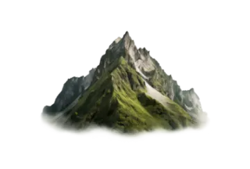 an image of a mountain in the sky