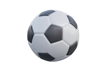a soccer ball on a white background