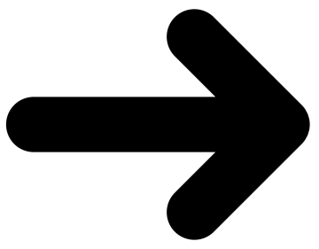 a black and white arrow icon