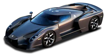 a black and brown sports car