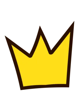 a crown on a white background