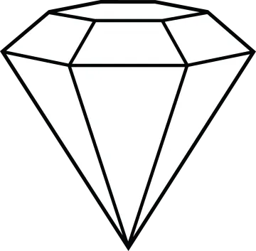 a diamond coloring page
