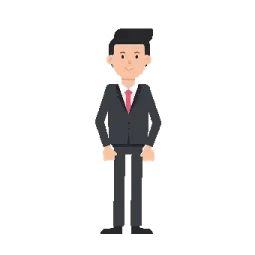a man in a suit and tie