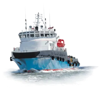a boat in the water
