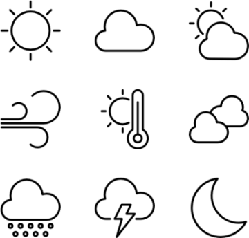 the weather icon set