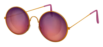 a pair of sunglasses on a white background