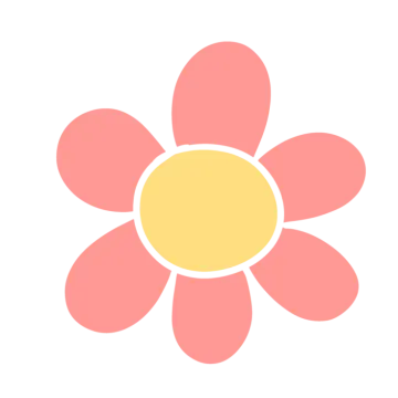 a yellow flower on a white background