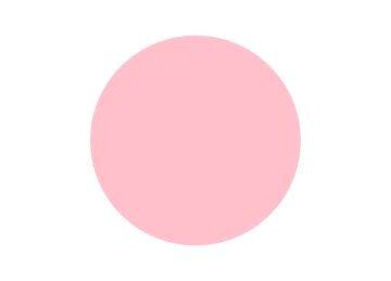 a pink circle on a white background