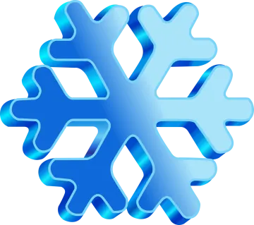 a blue snowflor logo