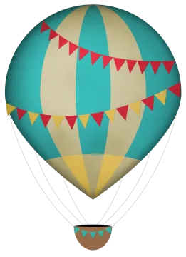 an image of a hot air balloon
