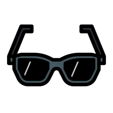 a pair of glasses icon