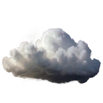 a cloud in the sky