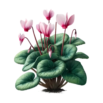 a plant with pink flowers and green leaves