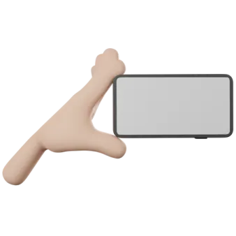 an image of a hand holding a phone
