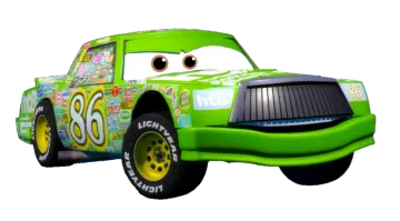 a green monster truck with the number 60 on it