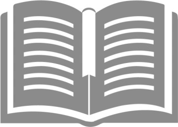 an open book on a white background