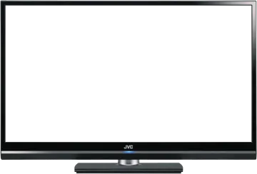 a flat screen tv on a white background